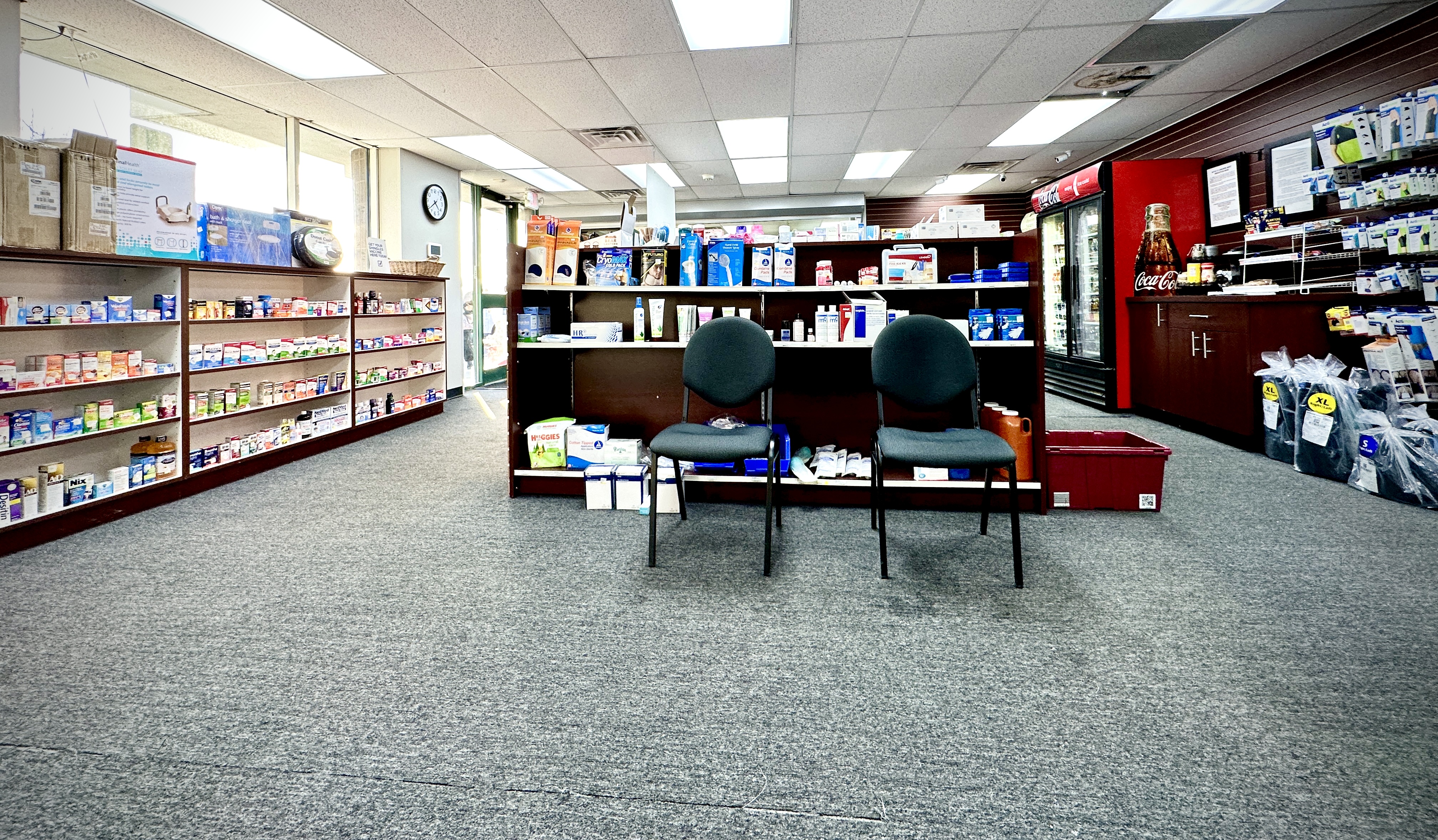 Ray's Drugs pharmacy interior in Livonia, Michigan